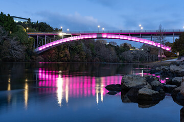Victoria Bridge in Hamilton, New Zealand