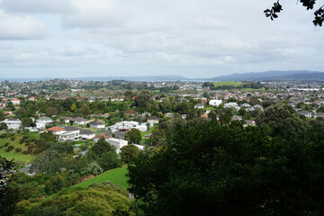 Overlooking the suburb of Mt Roskill in Auckland