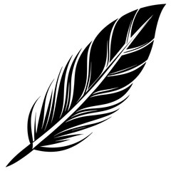 Obraz premium feather line art, generative AI