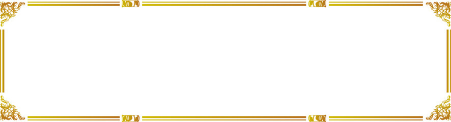 シンプルアンティーク横長フレーム