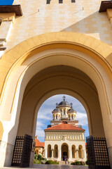 Europe, Romania, Alba Iulia.St. Michael's Cathedral, Roman Catholic cathedral and the oldest and...