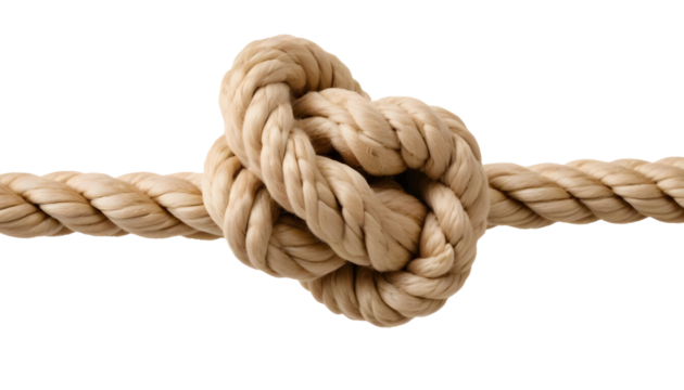 rope isolated on white background