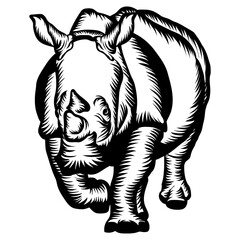 Charging Rhino © VektorzDesign
