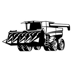 Corn Head  Combine Harvester Farming Corn Head