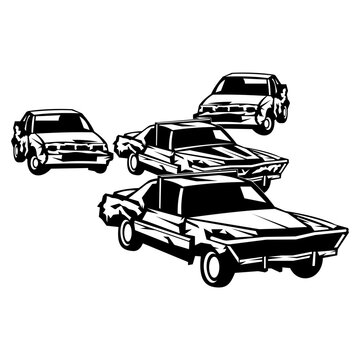 Demolition Derby Motorsport Motocross Demolition Derby