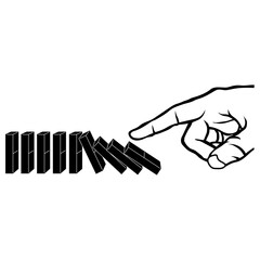 Dominoes Dominoe Effect