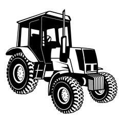 Driving Tractor