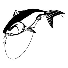 Fototapeta premium Fishing Logo