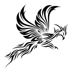 Flaming Bird Bird Bird Logo Bird