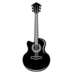 Naklejka premium Guitar Simple