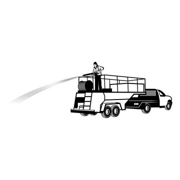 Hydroseeding Truck