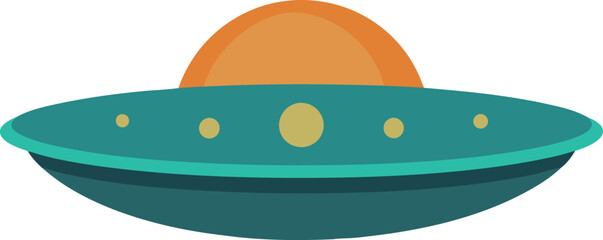 space ufo airplane alien flying tool illustration