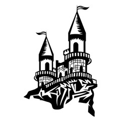Obraz premium Medieval Castle Medieval Fortress