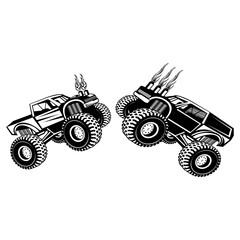 Monster Truck Battle © VektorzDesign