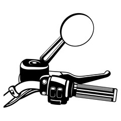 Motorcycle Rear VIew Mirror