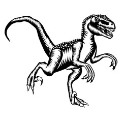 Raptor Running © VektorzDesign