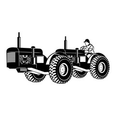 Tandem Tractor