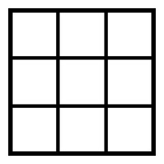 Tic Tac Toe Board Empty