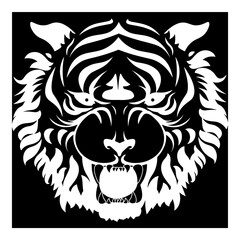 Tiger Black Full Design