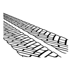 Tire Tracks  Outline
