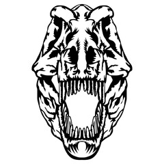 T-rex Skulll