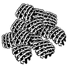 Waffle Fries  Fries Fast Food Waffle Fries