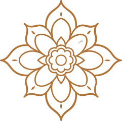 abstract flower illustration