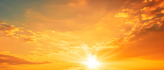 the vast sky and beautiful atmosphere