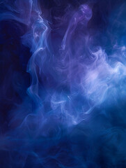Abstract white smoke or steam swirls