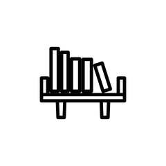 bookshelf vector design template elegant style