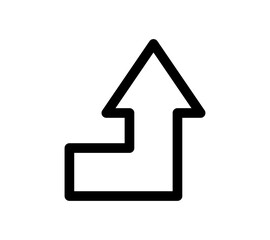 シンプルな矢印のアイコン
