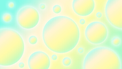 Water drops on gradient background bubble color concept graphic for illustration