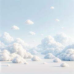 blue sky with clouds