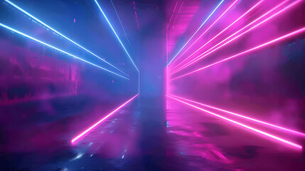 Neon abstract background