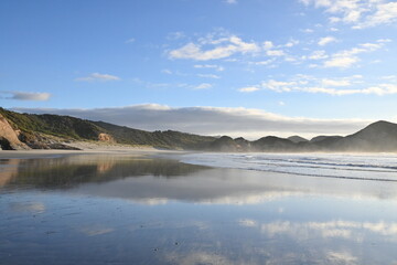 Wharariki Beach