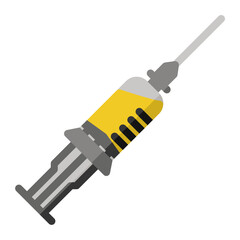 Injection icon in  Flat color fill style