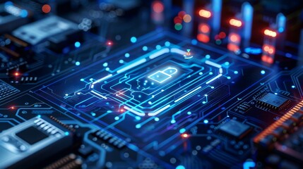 Obraz premium Advanced Biometric Access Control for Smart Homes: Enhancing Security through Biometric Authentication for Home Systems and Devices