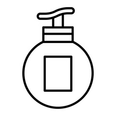 Lotion icon. outline icon