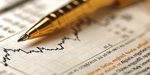 Key highlights positioned within a financial report, offering valuable insights and analysis for informed investment decisions