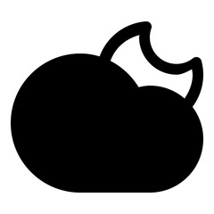 Overcast Icon for Cloudy Weather Conditions