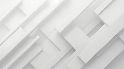 Fototapeta premium white geometric background