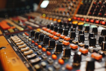 recording studio in realistic images by generative ai