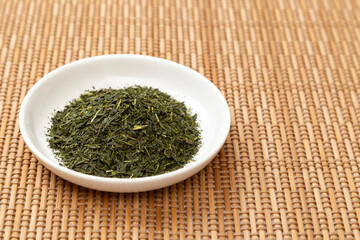 緑茶の葉