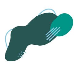 Abstract Modern Geometric Sale Banner Template for Web Social Media Promotion Editable Vector Design