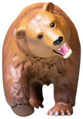 bear toy isolated on transparent background