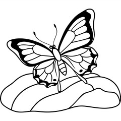 Insects coloring pages for kids coloring book