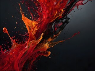 red and black  abstract background