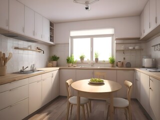 Fototapeta premium Cozy Kitchen Room Inspiration Photography Art
