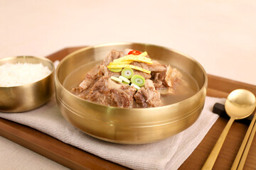 Korean Healthy Food. Korea Cuisine. Fresh Ingredients.