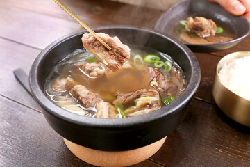 Korean Healthy Food. Korea Cuisine. Fresh Ingredients.